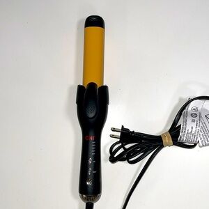CHI air setter 2 in 1 flat iron and curler.